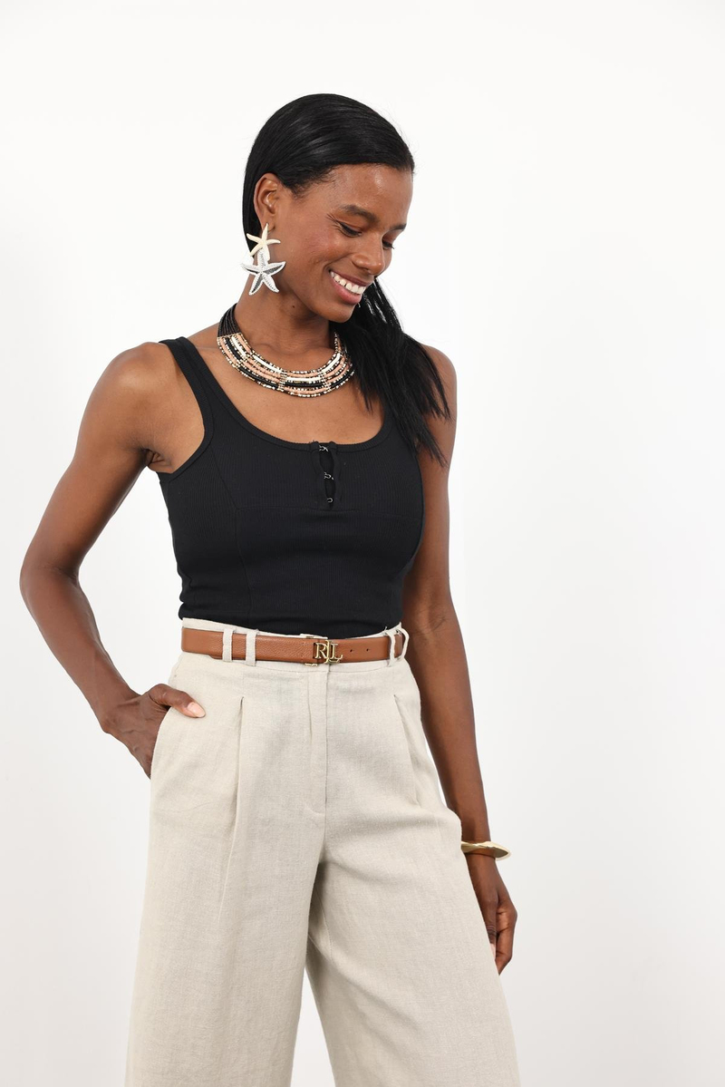 Siyah Agraflı Atlet 251010