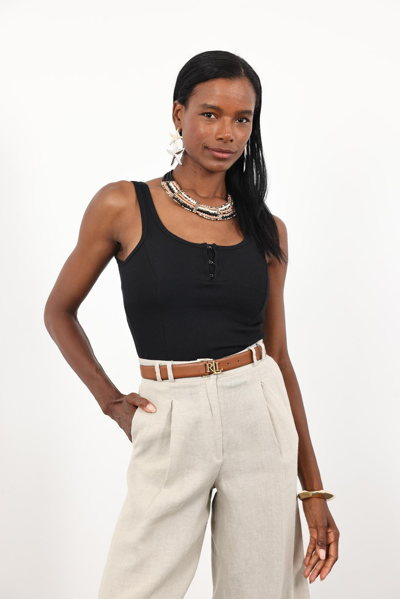 Siyah Agraflı Atlet 251010