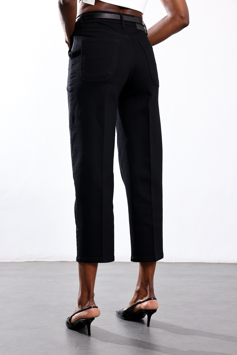 Siyah Baggy Jean 3001