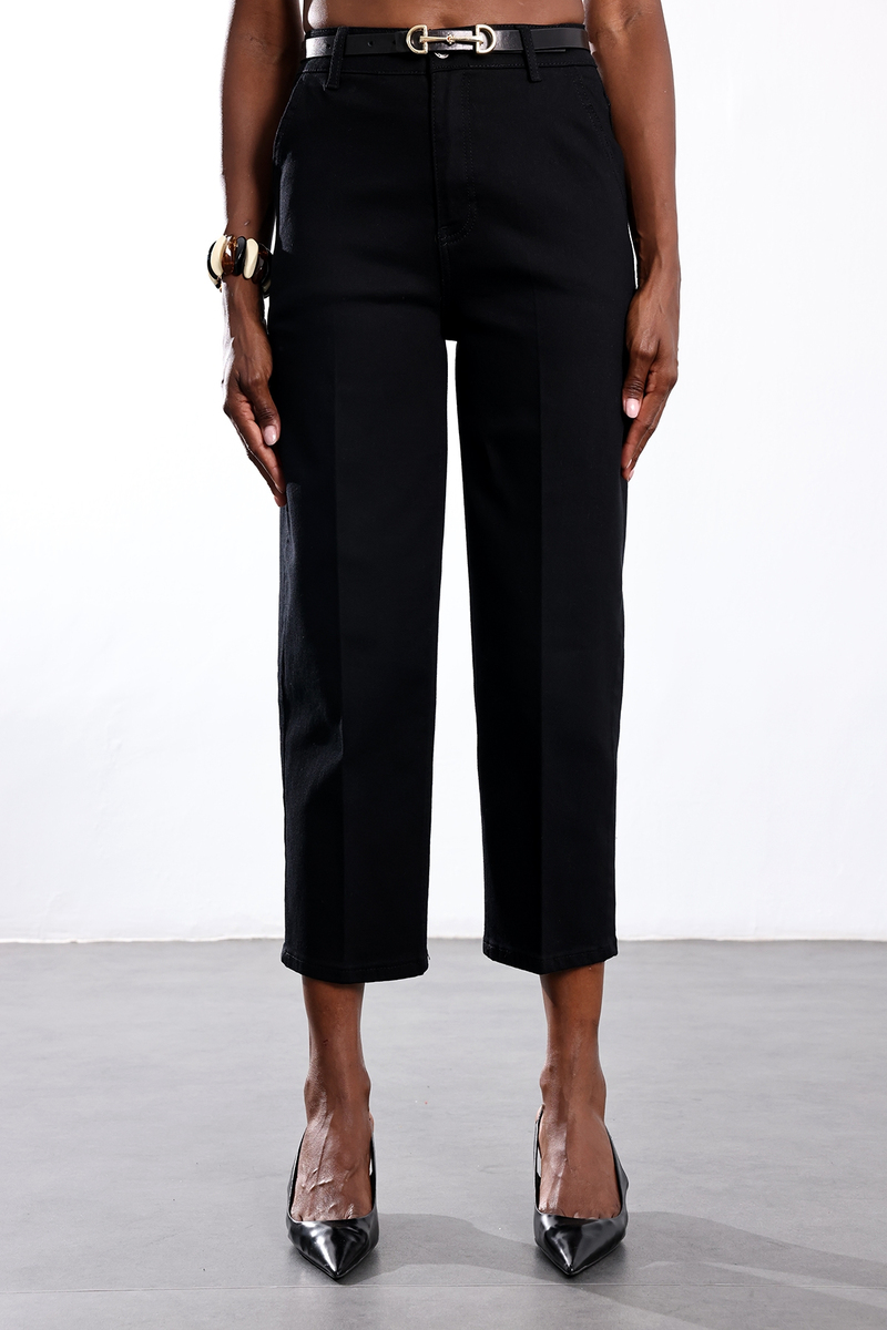 Siyah Baggy Jean 3001