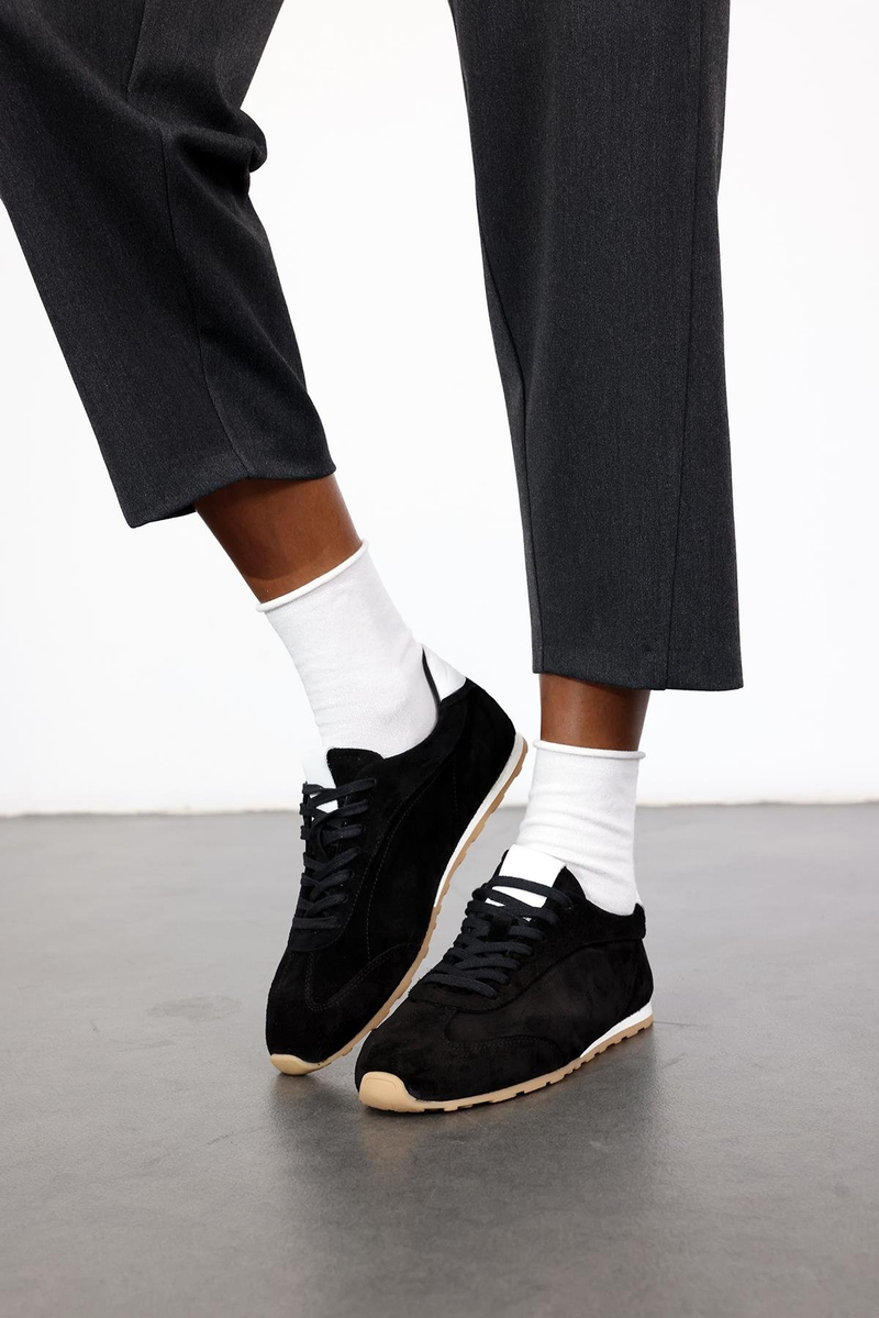 Siyah Basic Sneaker 25445