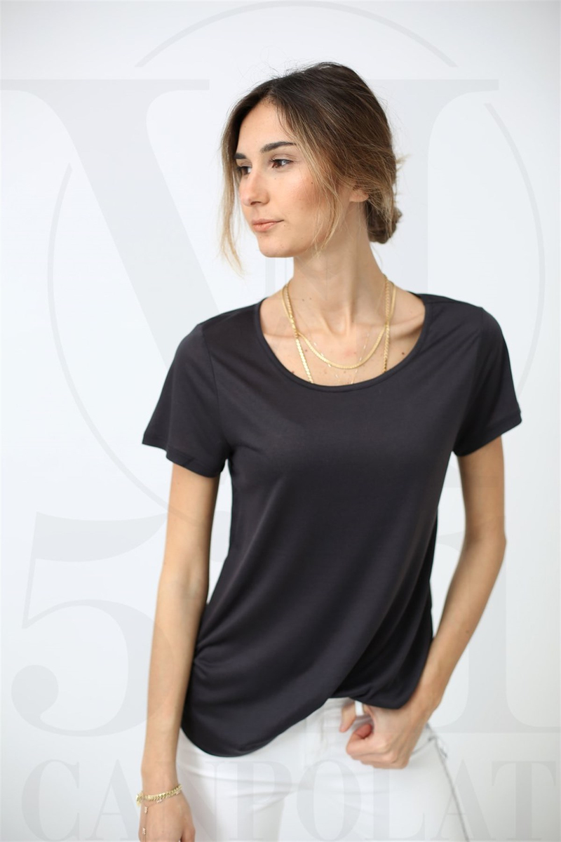 Siyah Basic Tshirt