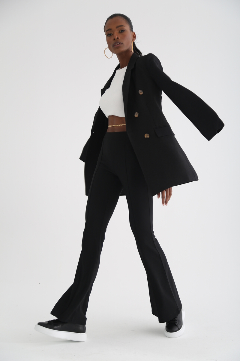 Siyah Blazer Ceket 9911-1