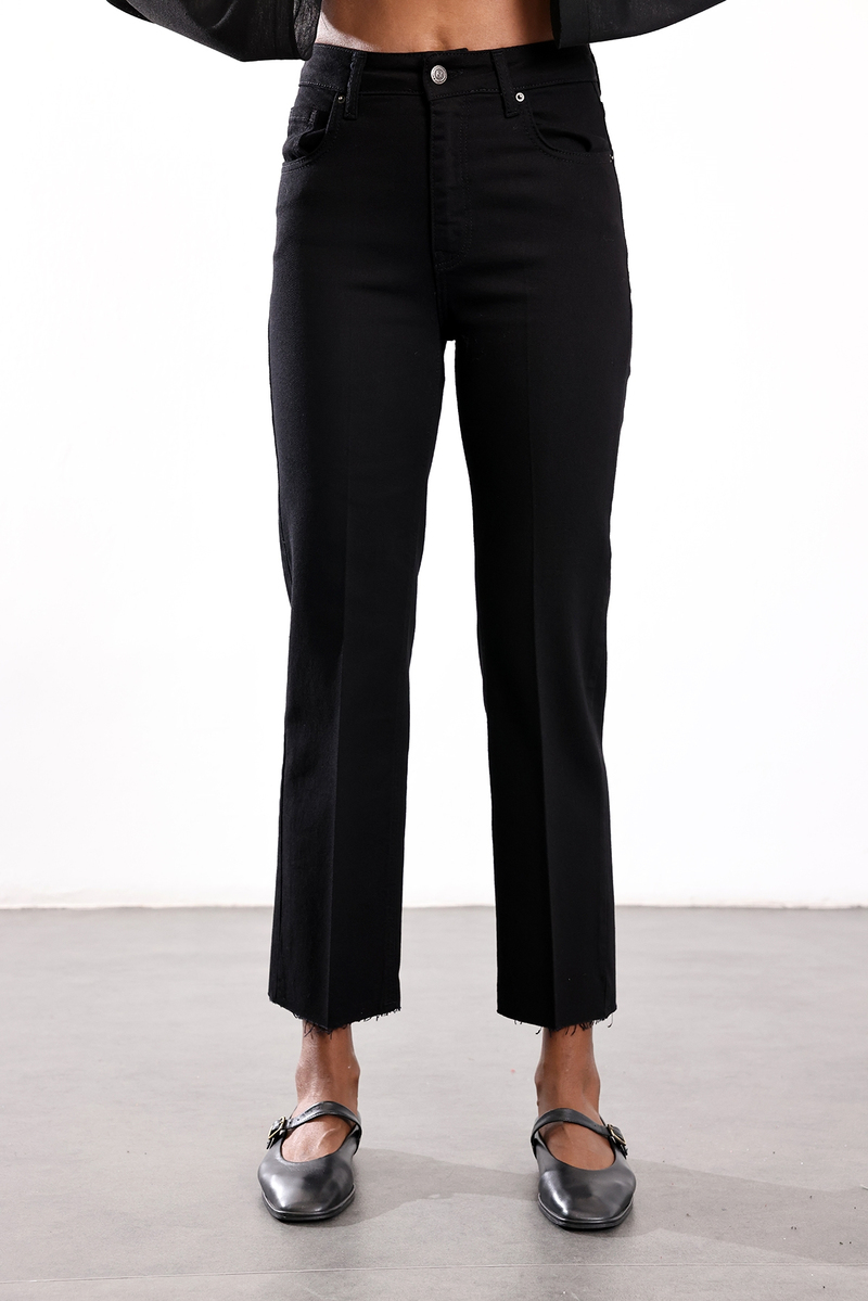 Siyah Boyfit Jean 2004