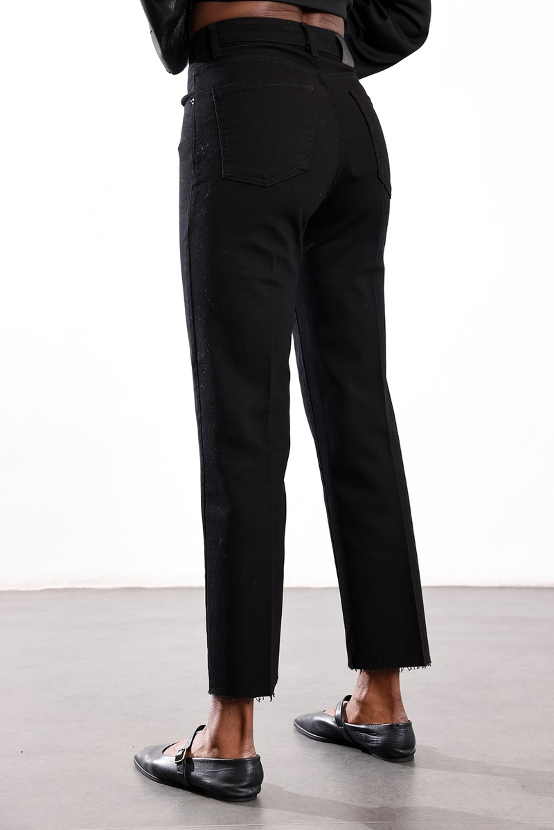 Siyah Boyfit Jean 2004