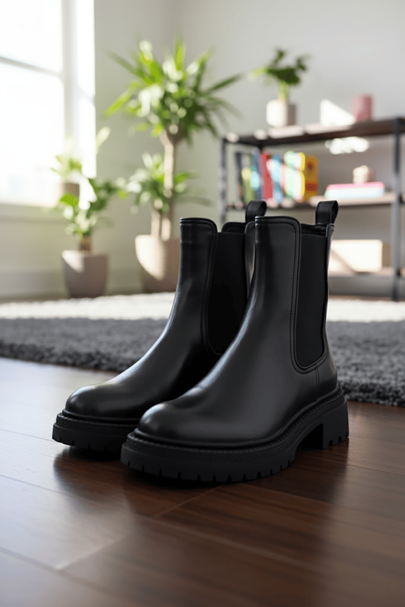 Siyah Chelsea Postal 23561