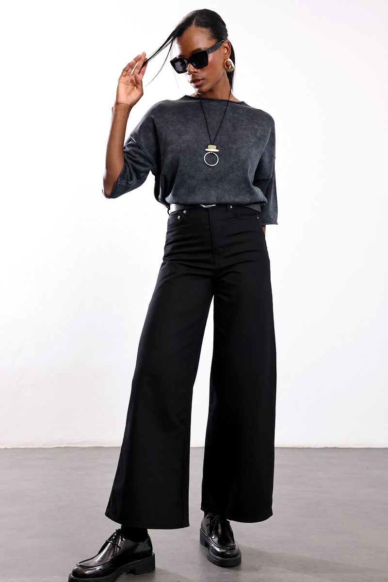 Siyah Dial Regular Fit Jean 