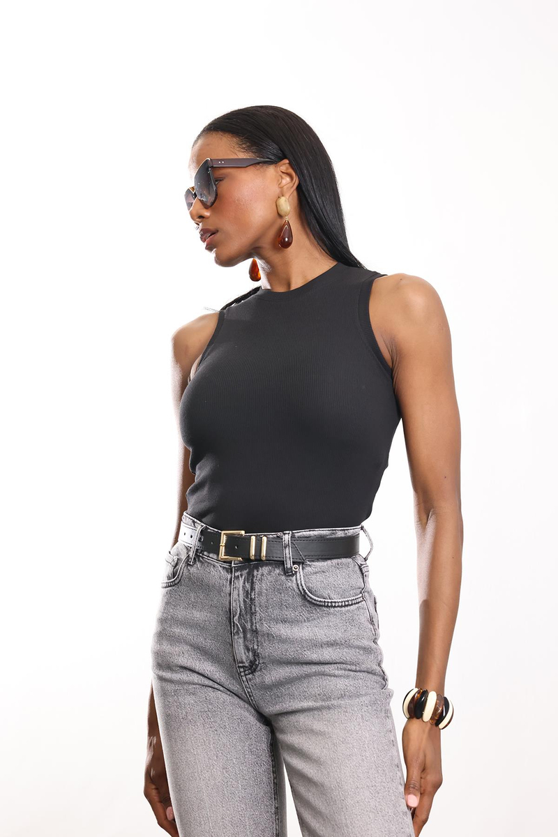 Siyah Fitilli Atlet 1125