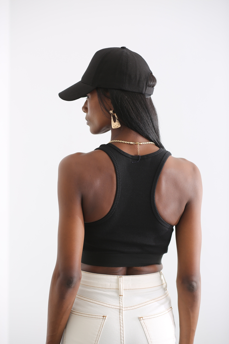 Siyah Fitilli Crop 141109