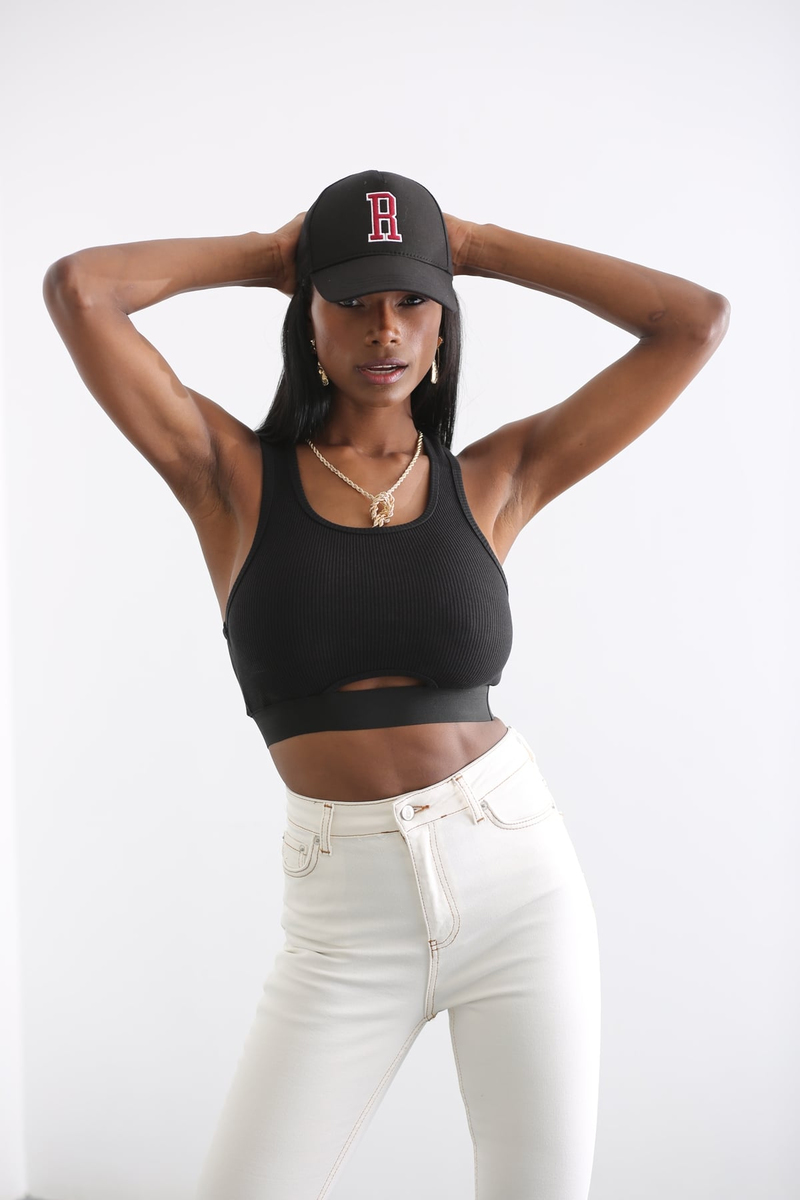 Siyah Fitilli Crop 141109