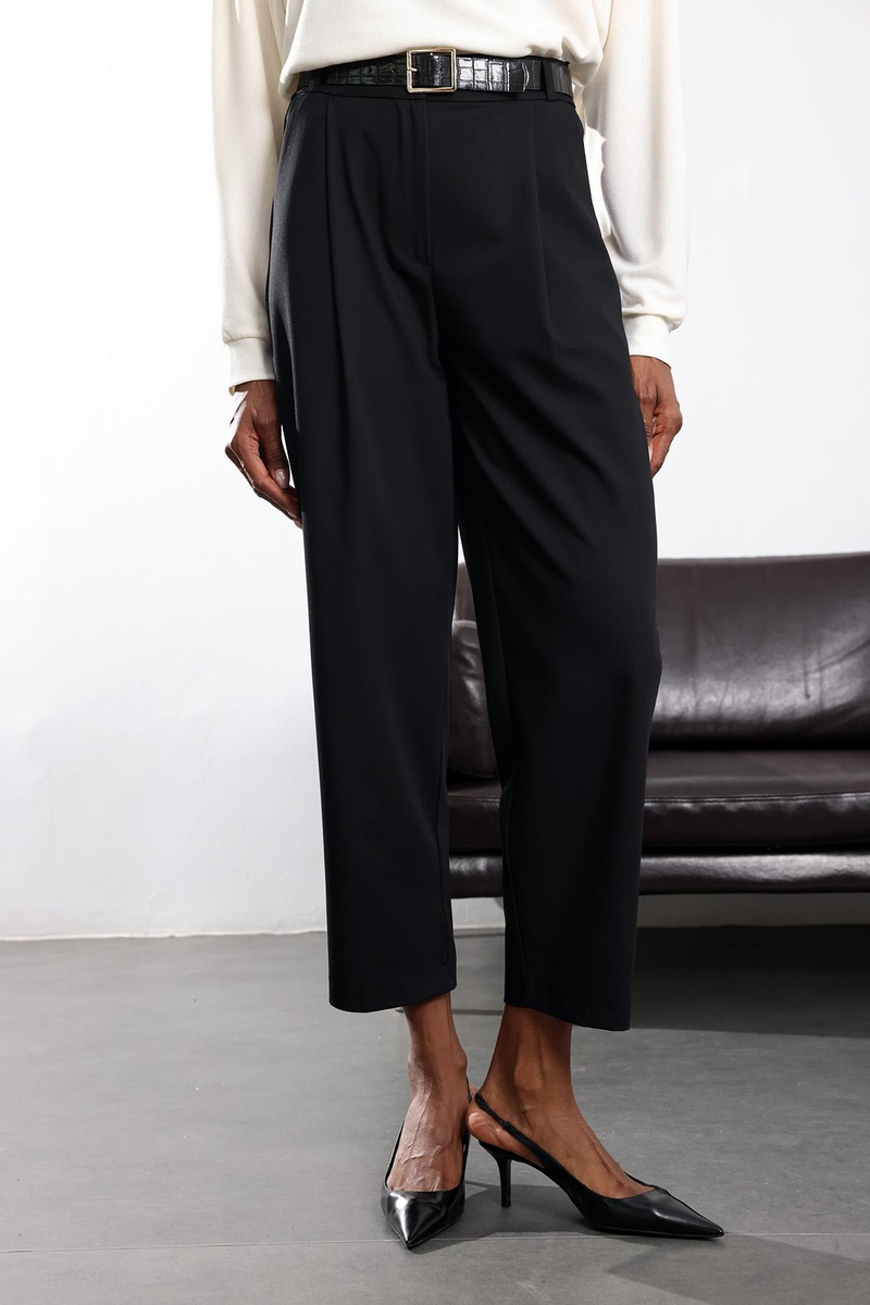 Siyah Kemerli Barrel Panrolon 31640