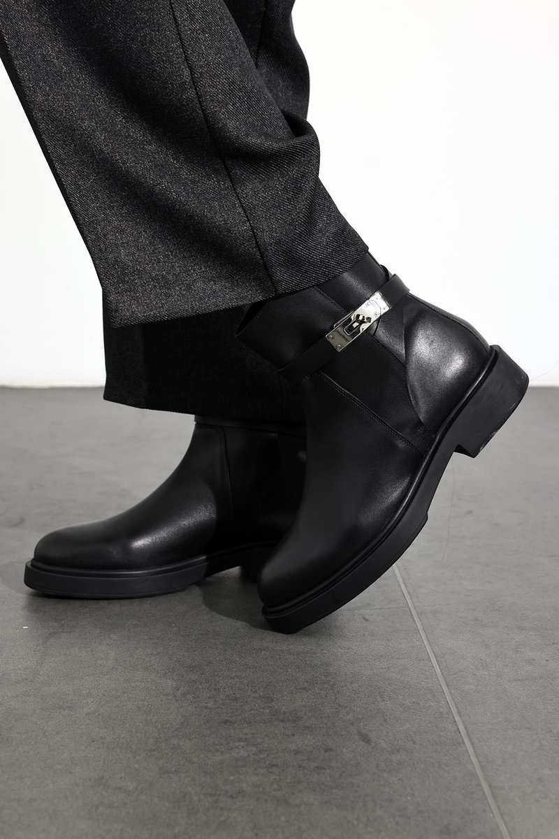 Siyah Klasik Binici Bot 22391