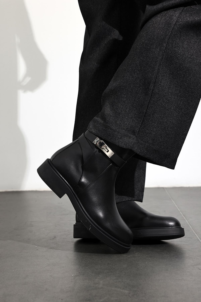 Siyah Klasik Binici Bot 22391