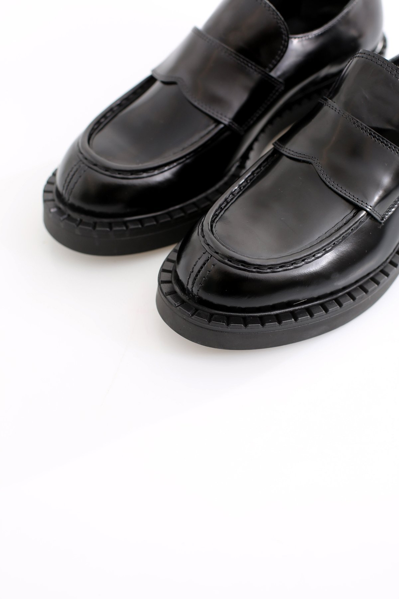 Siyah Klasik Loafer 