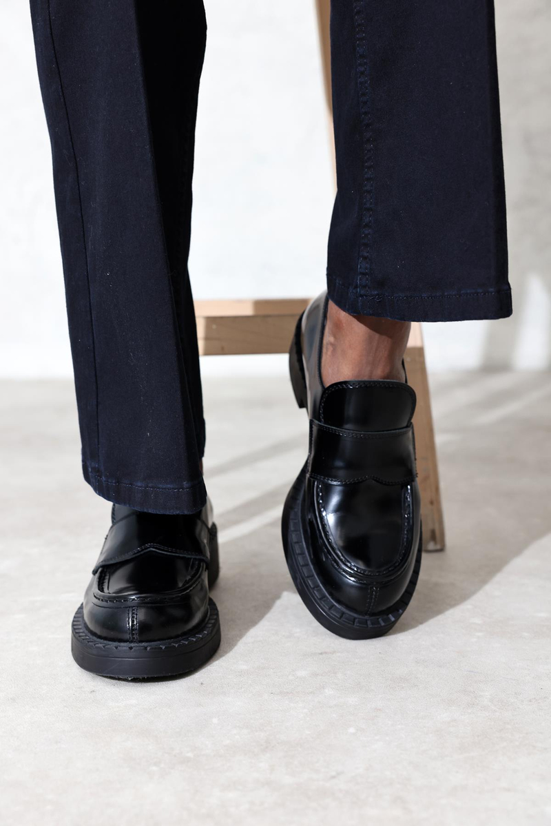 Siyah Klasik Loafer 20403