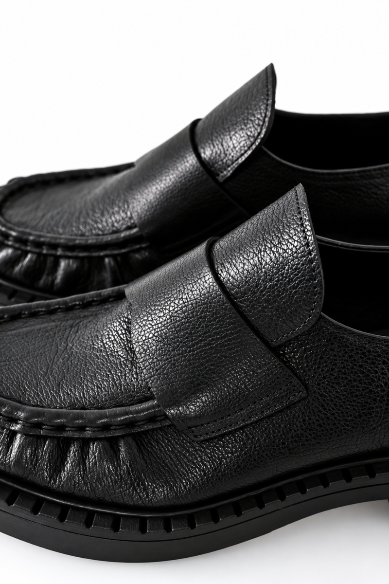 Siyah Klasik Loafer 26230