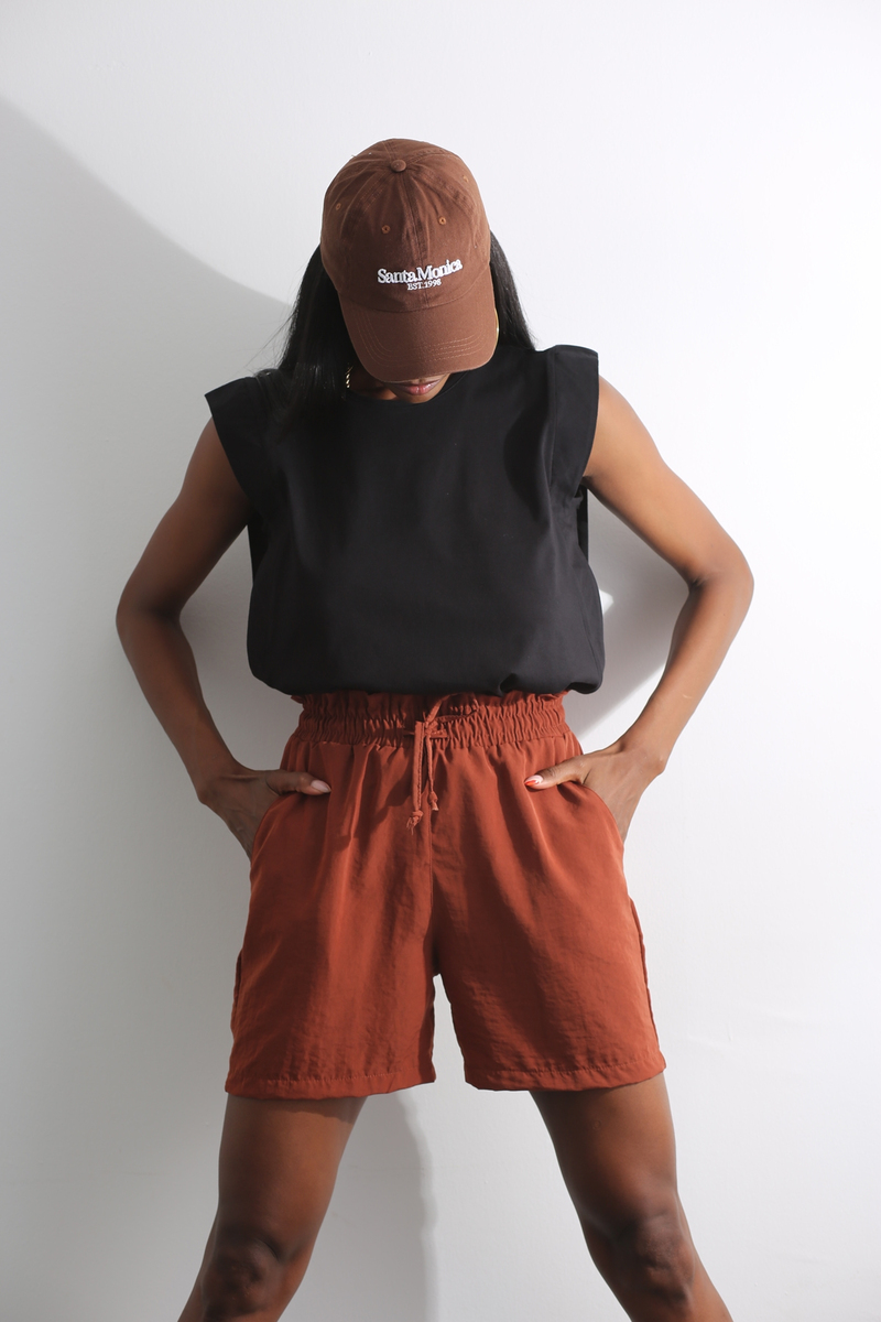 Siyah Kol Detaylı Tshirt 0270