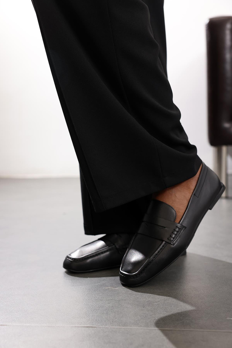 Siyah Loafer 39920