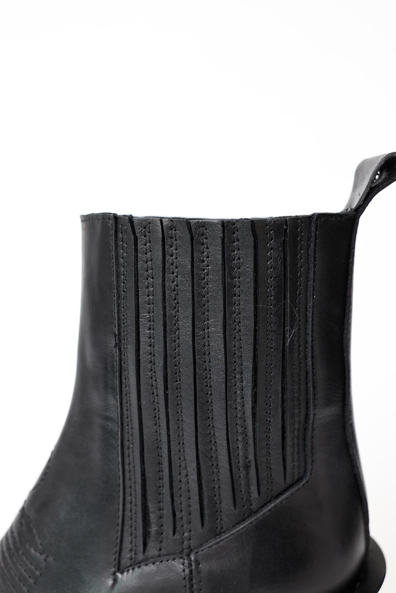 Siyah Nakışlı Western Bot 123303