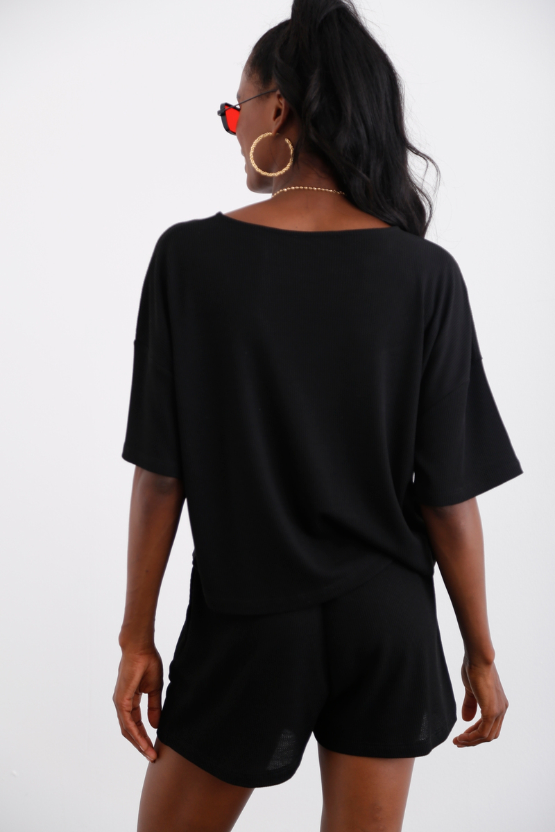 Siyah Oversize Takım 0162