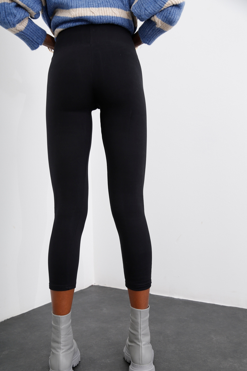 Siyah Polar Tayt 143