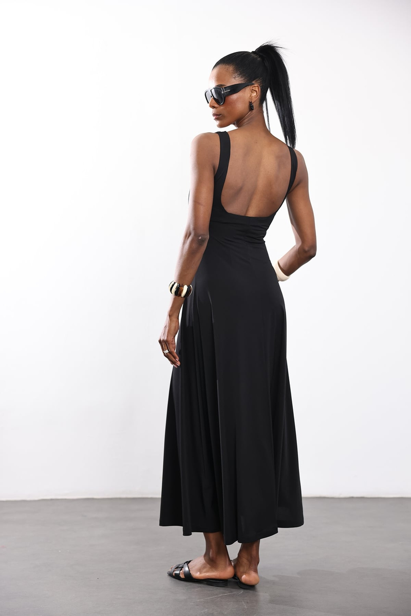 Siyah Sway Elbise 