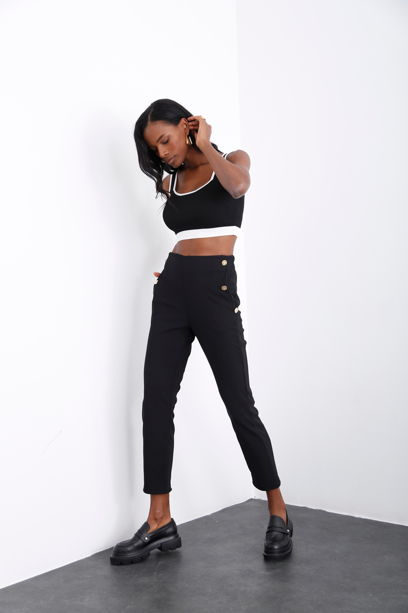 Siyah Triko Büstiyer 20249