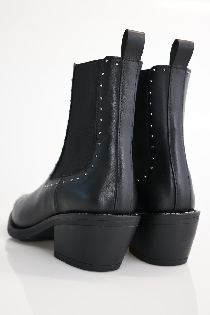 Siyah Troklu Western 124409