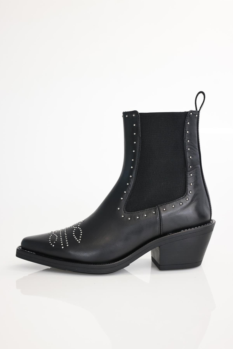 Siyah Troklu Western 124409