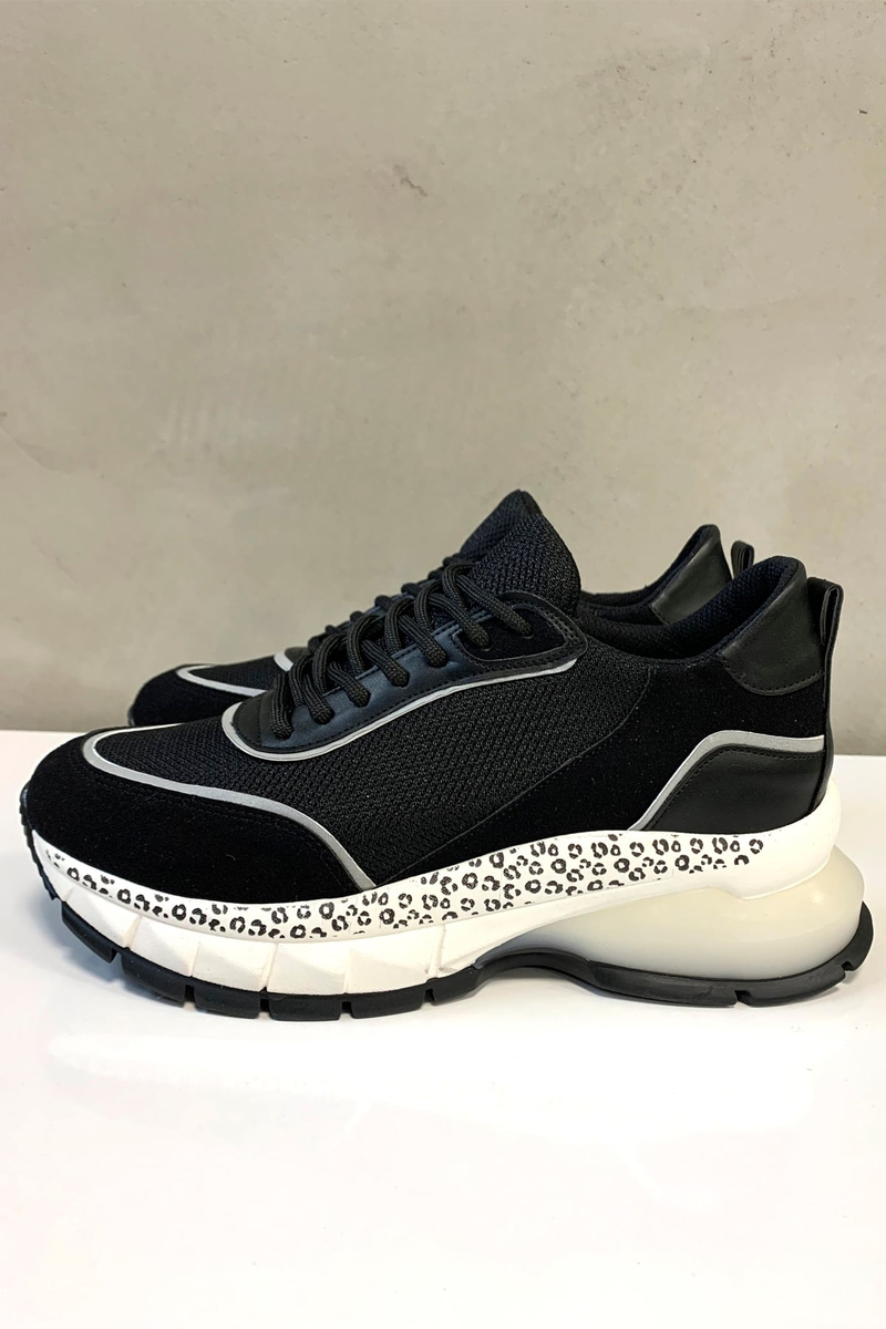 Siyah Vegan Sneaker