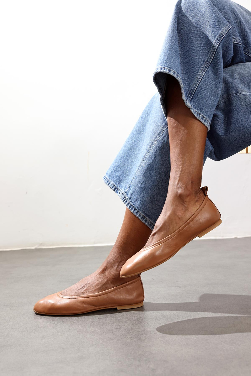 Taba Esnek Deri Babet 25364