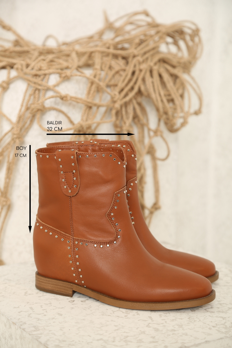 Taba Gizli Topuk Troklu Western Bot