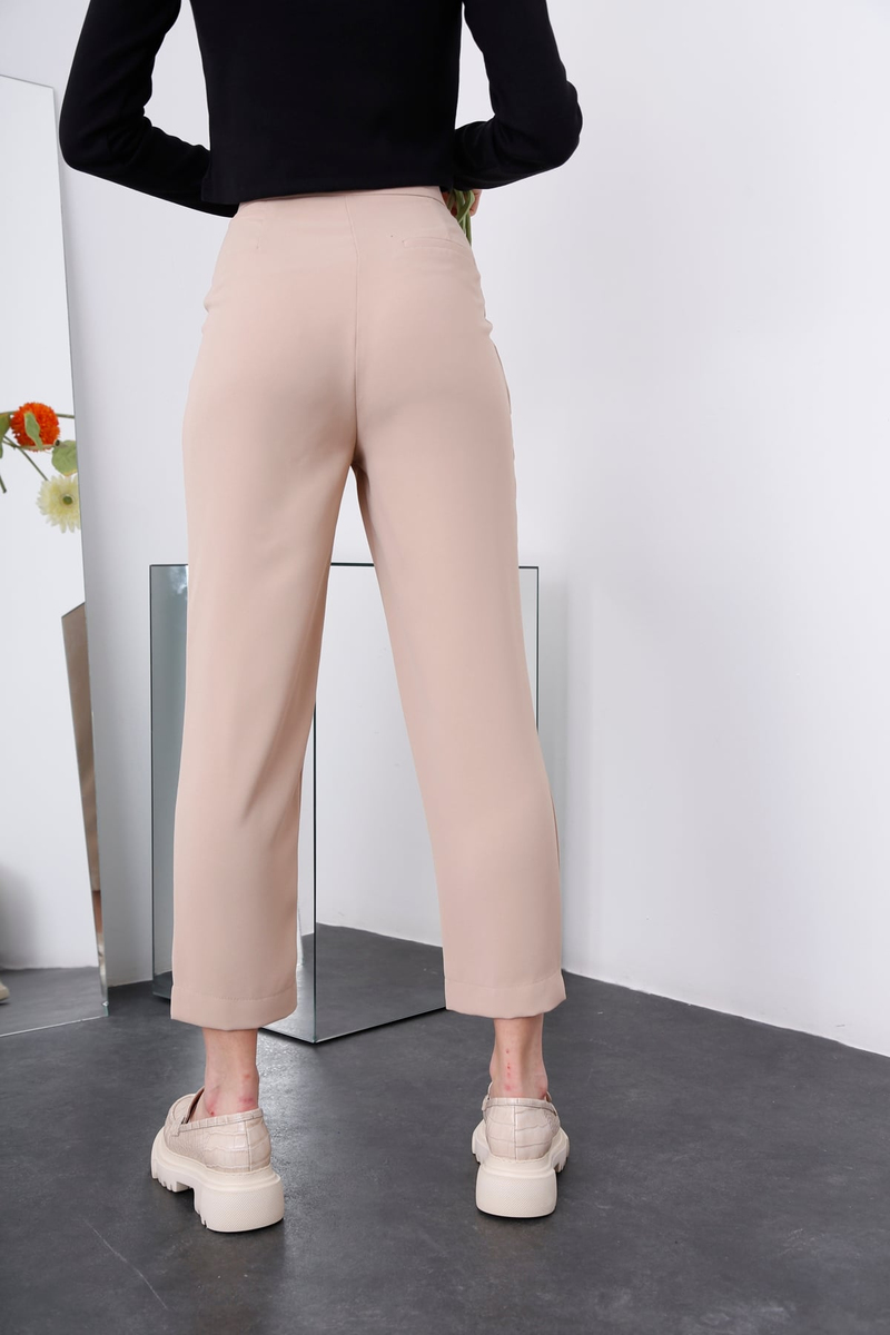Taş Klasik Krep Pantolon 5090