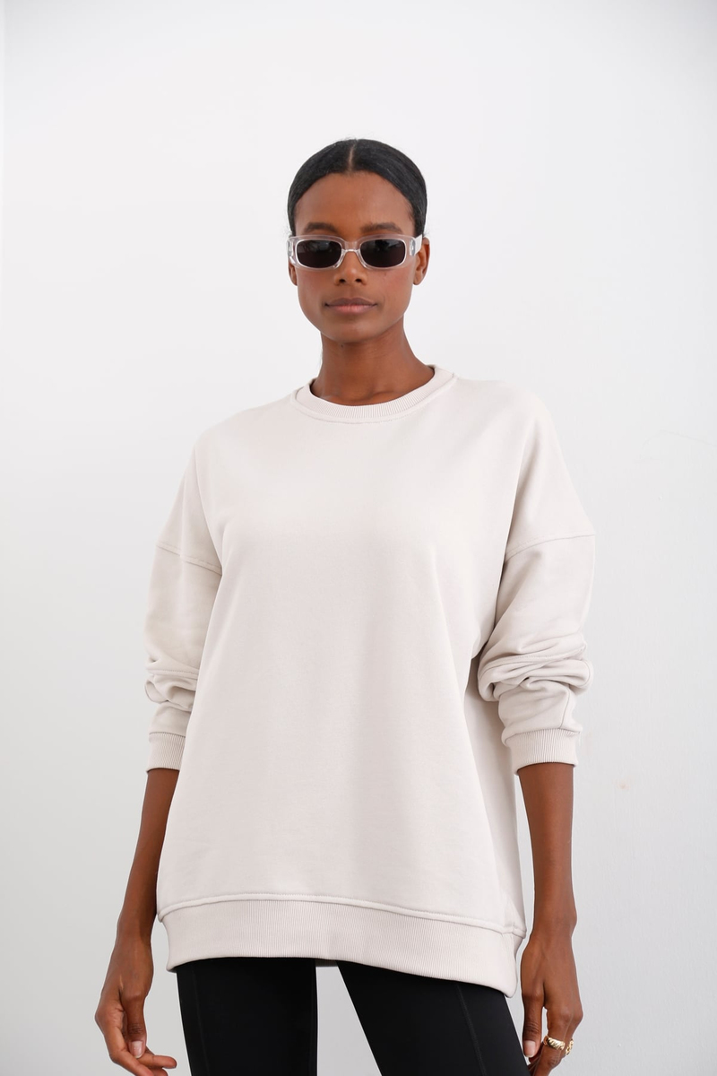 Taş Oversize Sweatshirt 