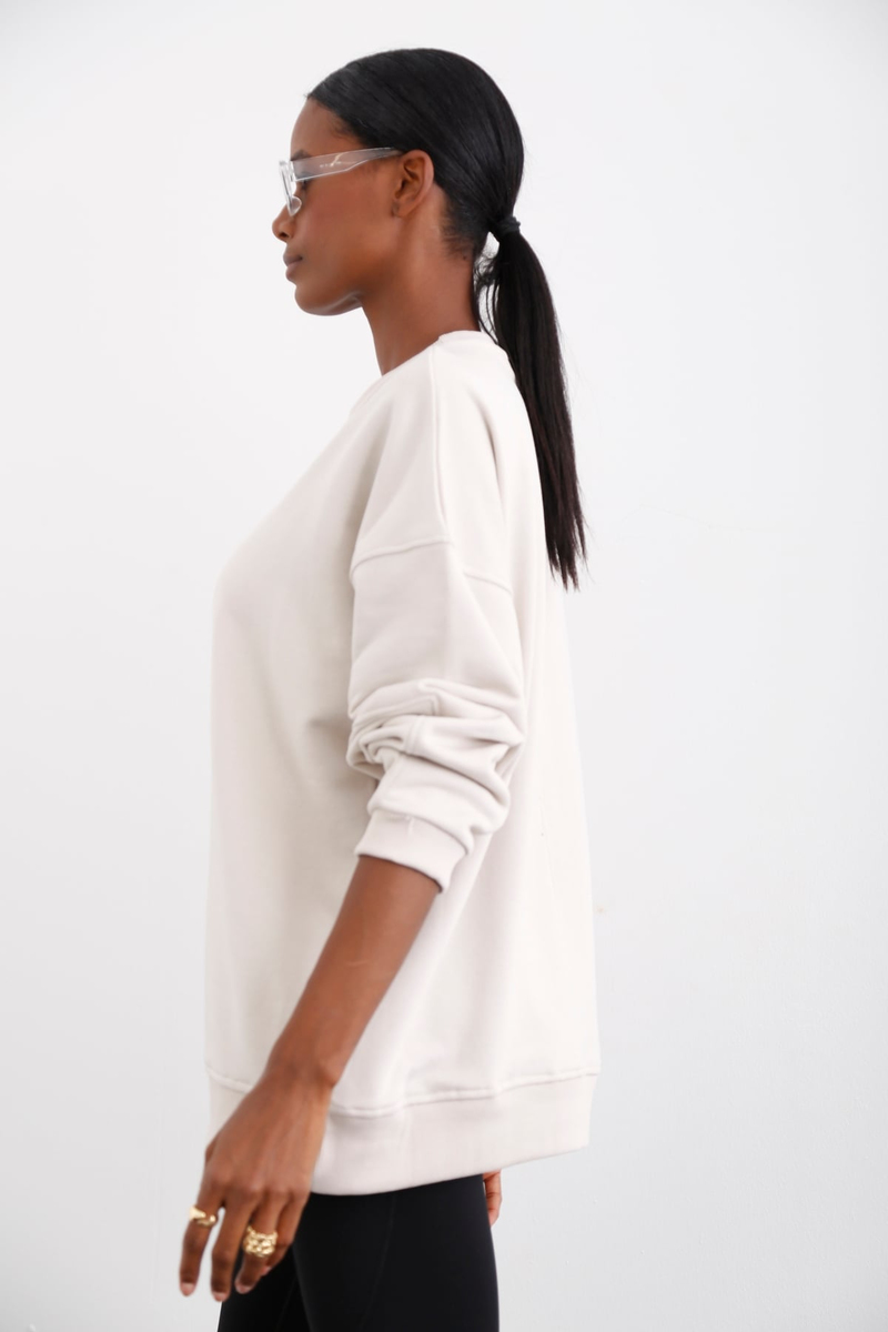 Taş Oversize Sweatshirt 