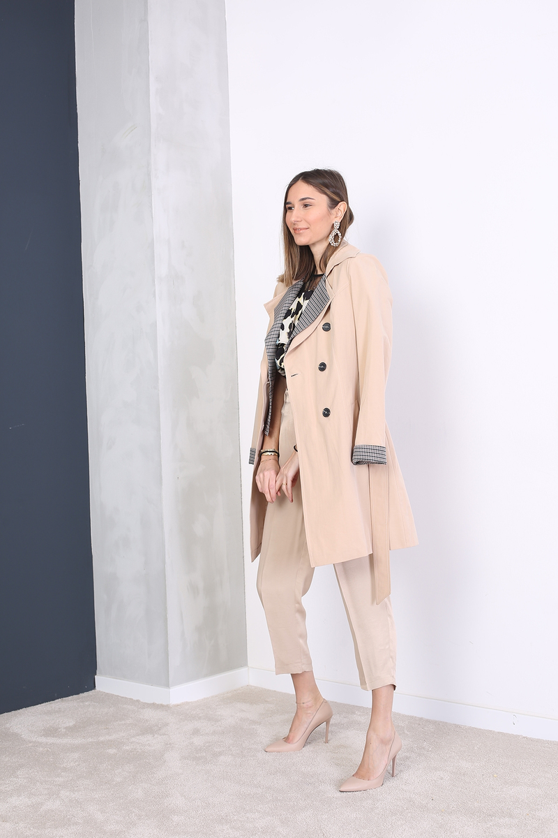 Taş Trenchcoat 87022