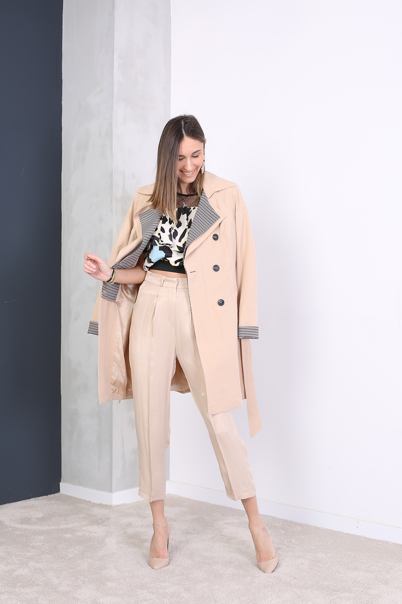 Taş Trenchcoat 87022