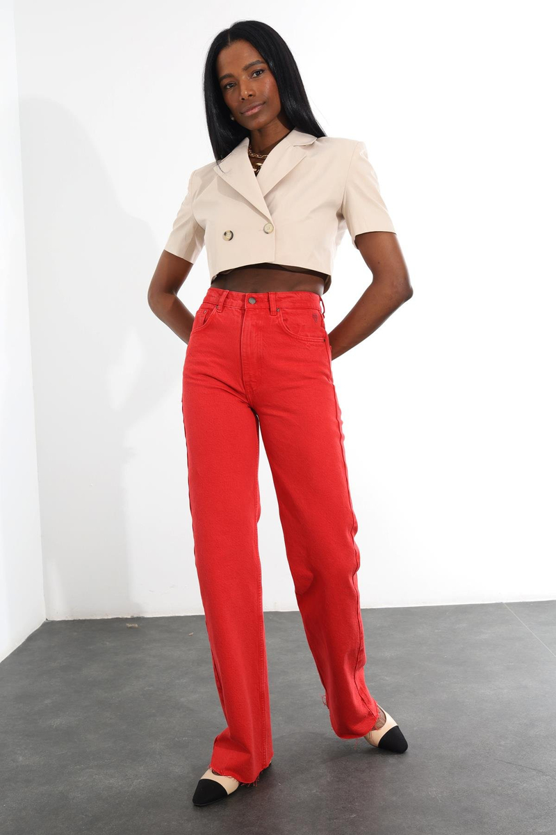 Taş Vatkalı Crop Ceket 5368