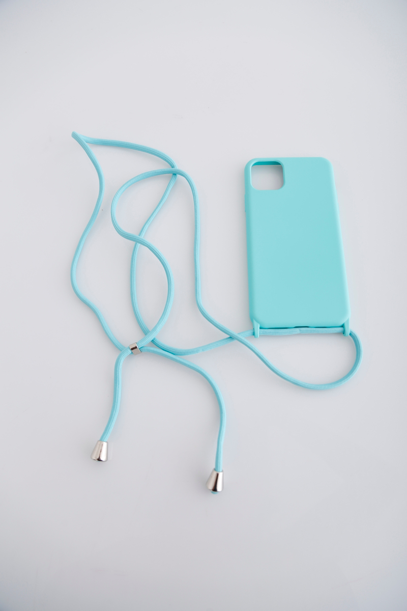 Turkuaz iPhone 11 Pro Mat Telefon Kabı 