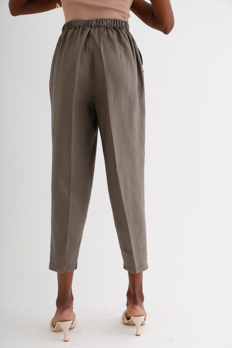 Vizon Keten Pantolon 3830