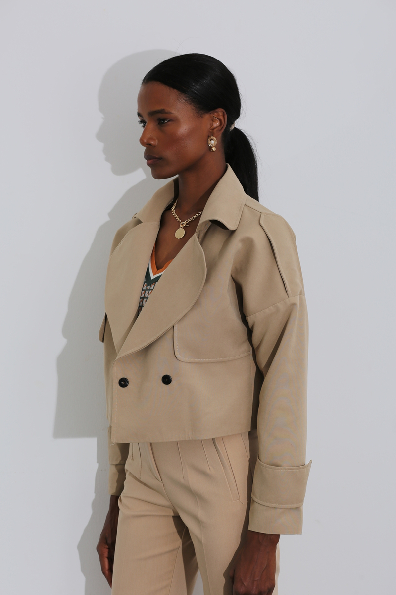 Vizon Mini Trenchcoat 3226