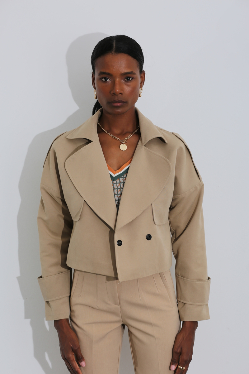 Vizon Mini Trenchcoat 3226