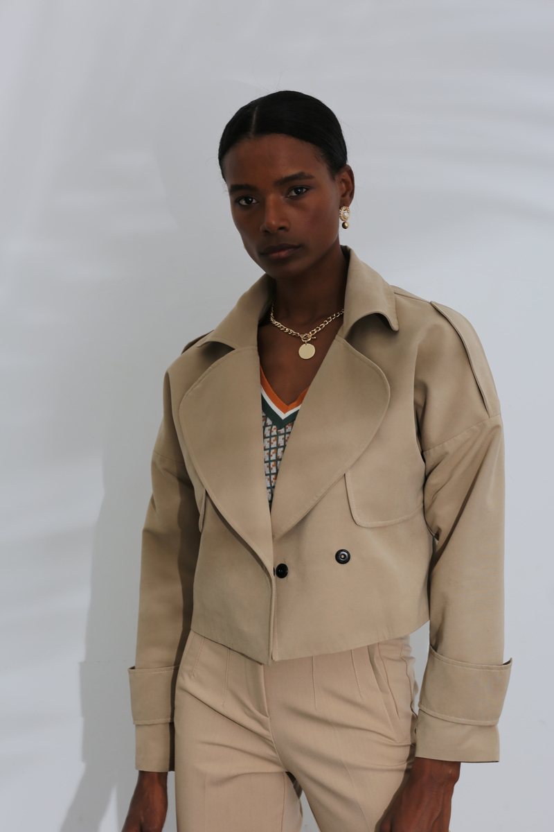 Vizon Mini Trenchcoat 3226