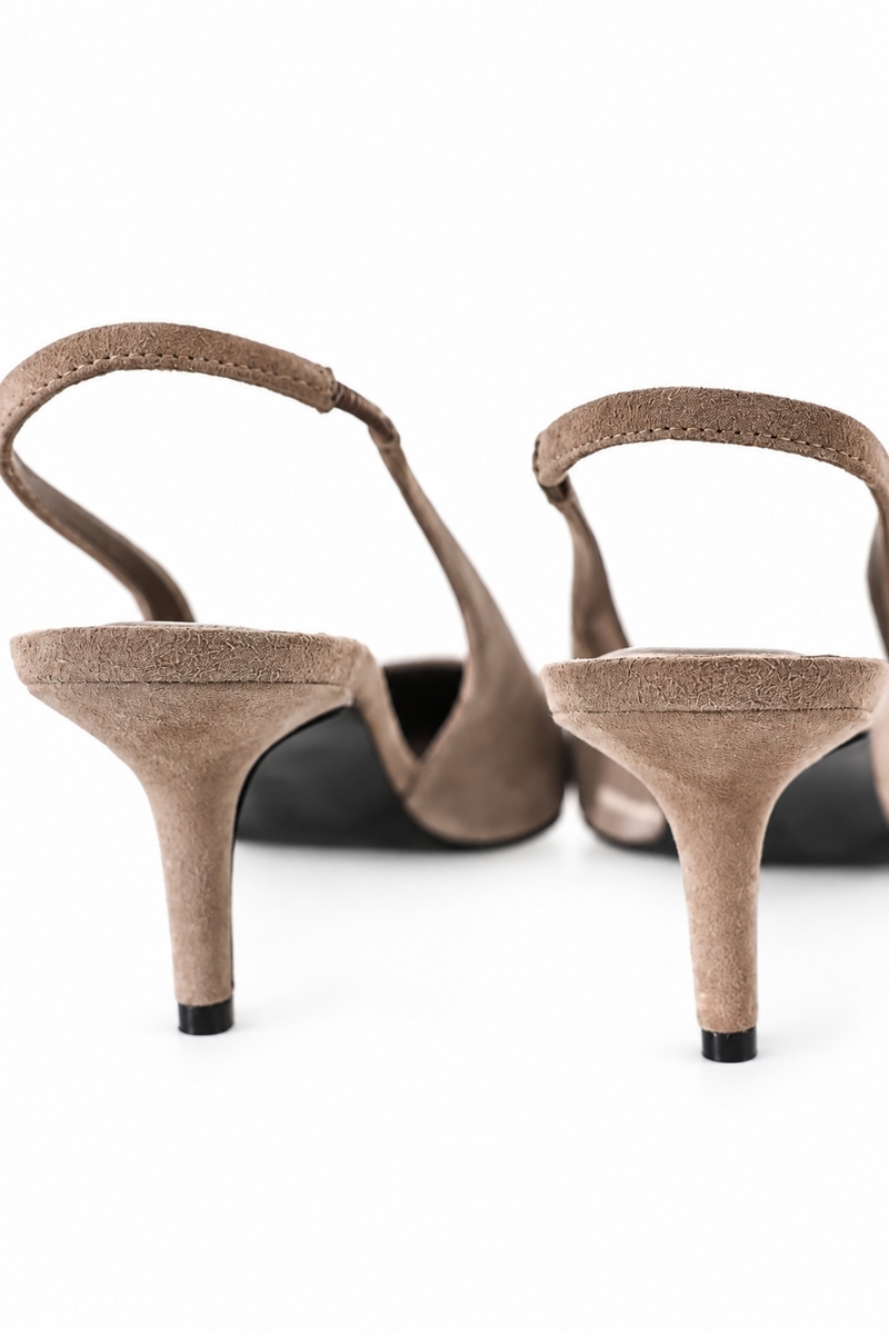 Vizon Sivri Burun Slingback 25149