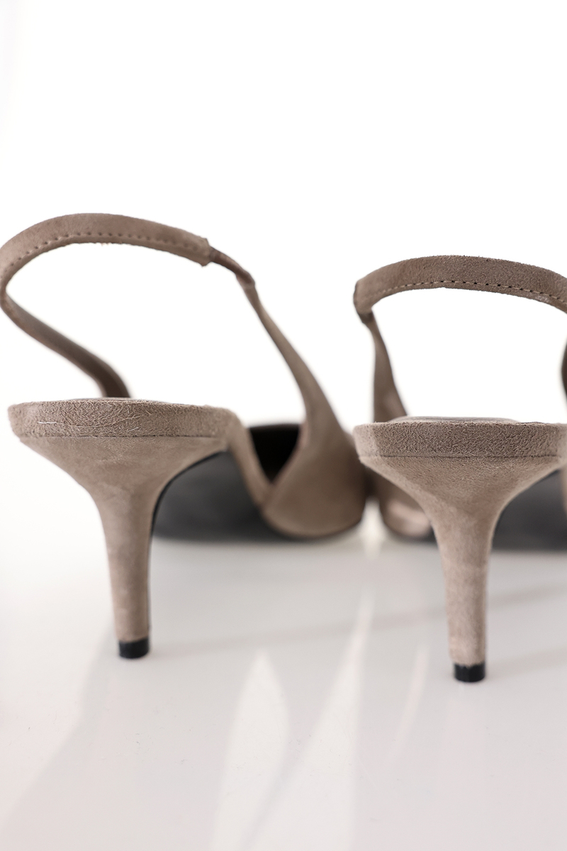 Vizon Sivri Burun Slingback 25149