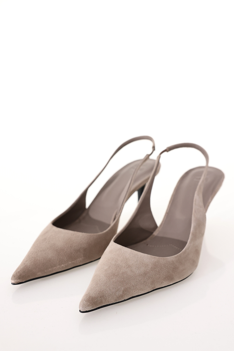 Vizon Sivri Burun Slingback 25149