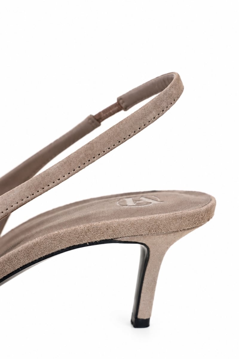 Vizon Sivri Burun Slingback 25149