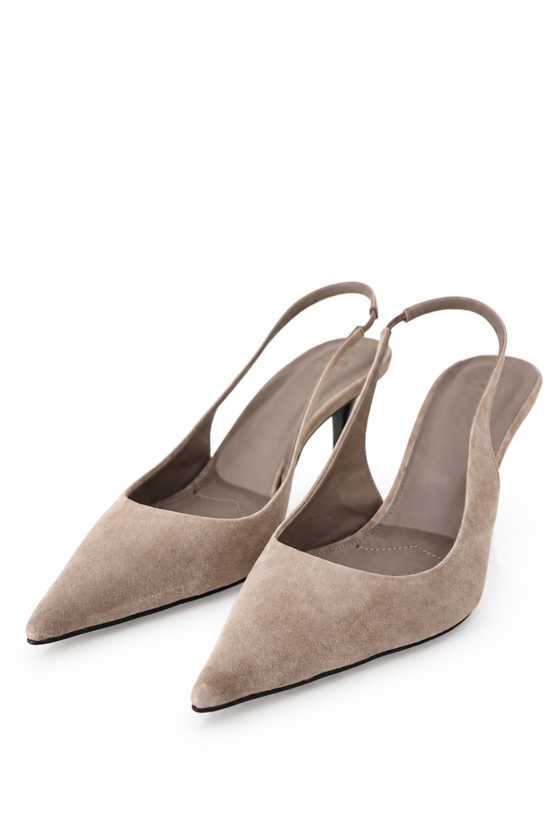 Vizon Sivri Burun Slingback 25149