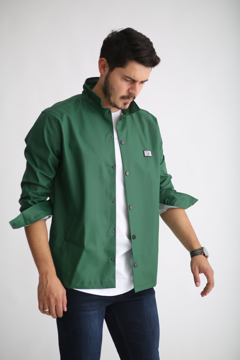 Yeşil Erkek Yağmurluk 4151