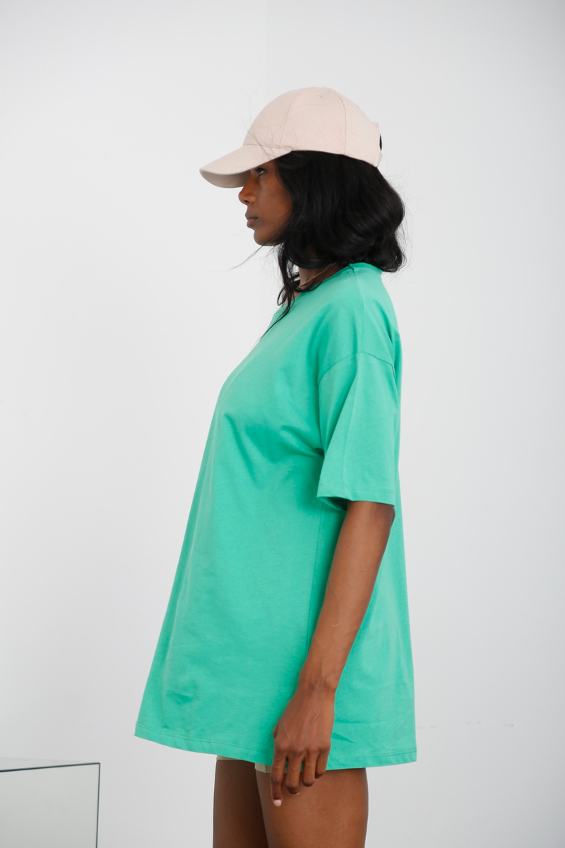 Yeşil Oversize Tshirt 3779